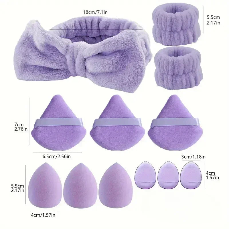 12Pcs Makeup Sponge Set |EcoGlow Essentials