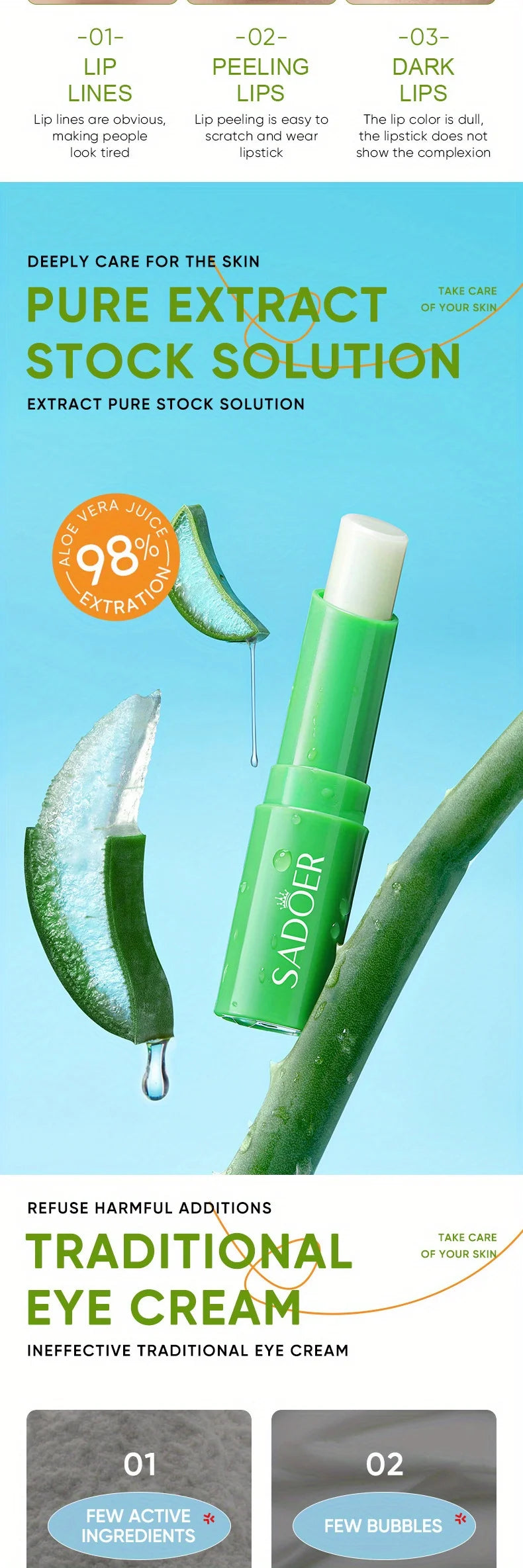 Aloe Lip Balm| EcoGlow Essentials