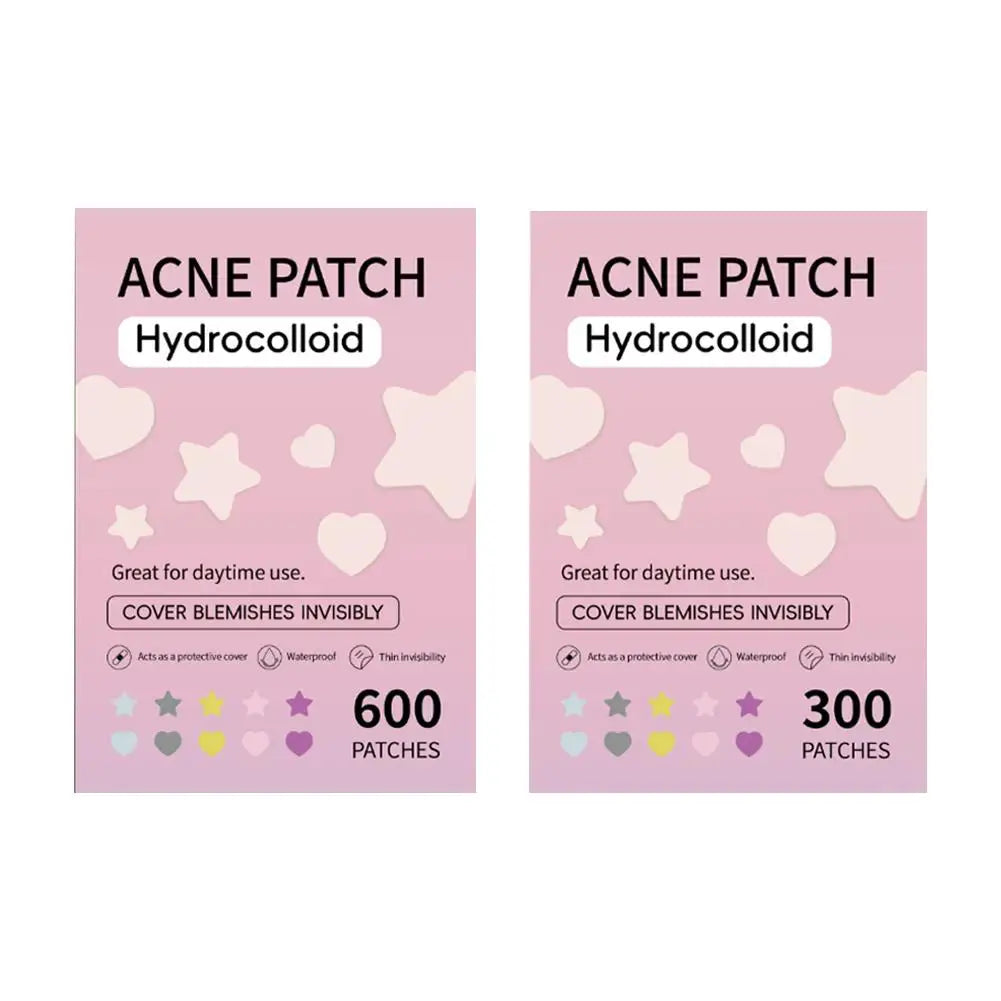 300/600pcs Invisible Acne Patch| EcoGlow Essentials