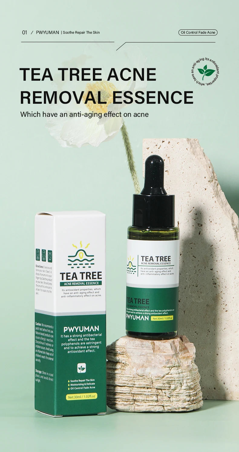 Tea Tree Acne Removal Serum | EcoGlow Essentials