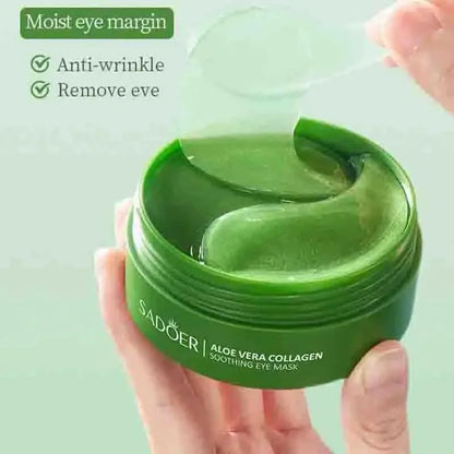 60pcs Aloe Vera Eye Mask| EcoGlow Essentials