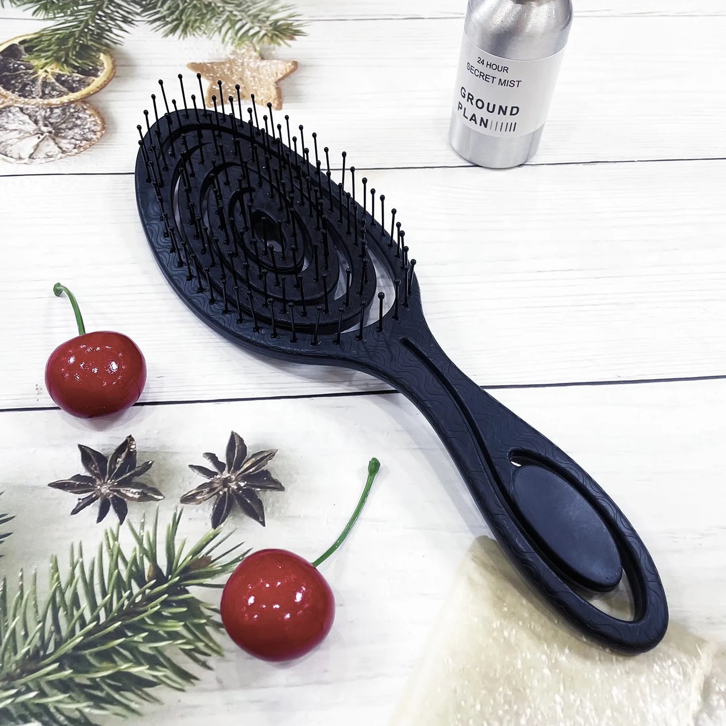 Biodegradable Detangling Hairbrush| EcoGlow Essentials