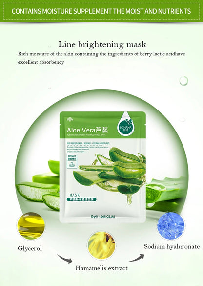 30-Piece Plant Extract Face Mask Set| EcoGlow Essentials