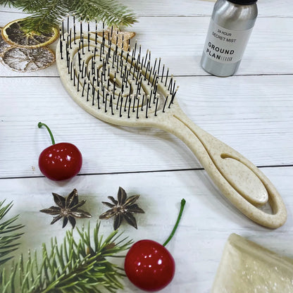 Biodegradable Detangling Hairbrush| EcoGlow Essentials