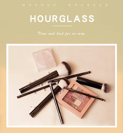 Hourglass Makeup Brush Set |EcoGlow Essentials