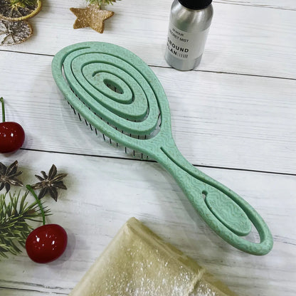 Biodegradable Detangling Hairbrush| EcoGlow Essentials