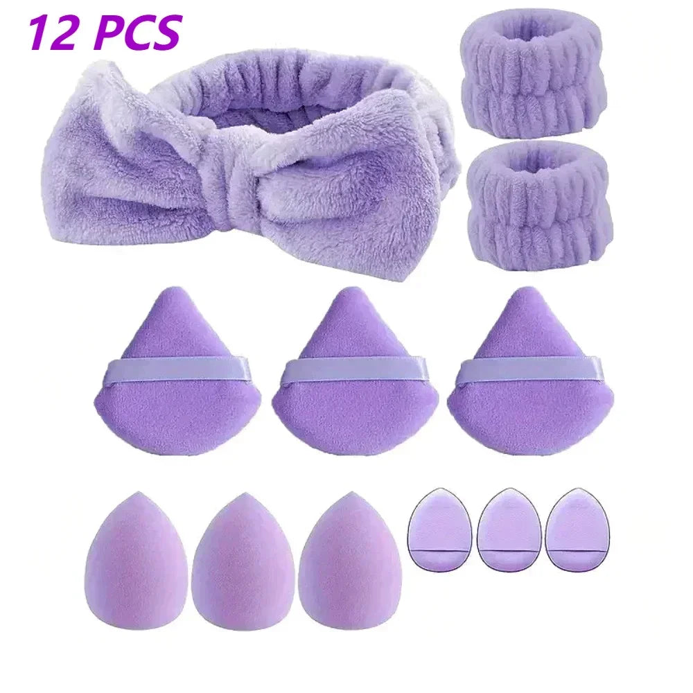 12Pcs Makeup Sponge Set |EcoGlow Essentials