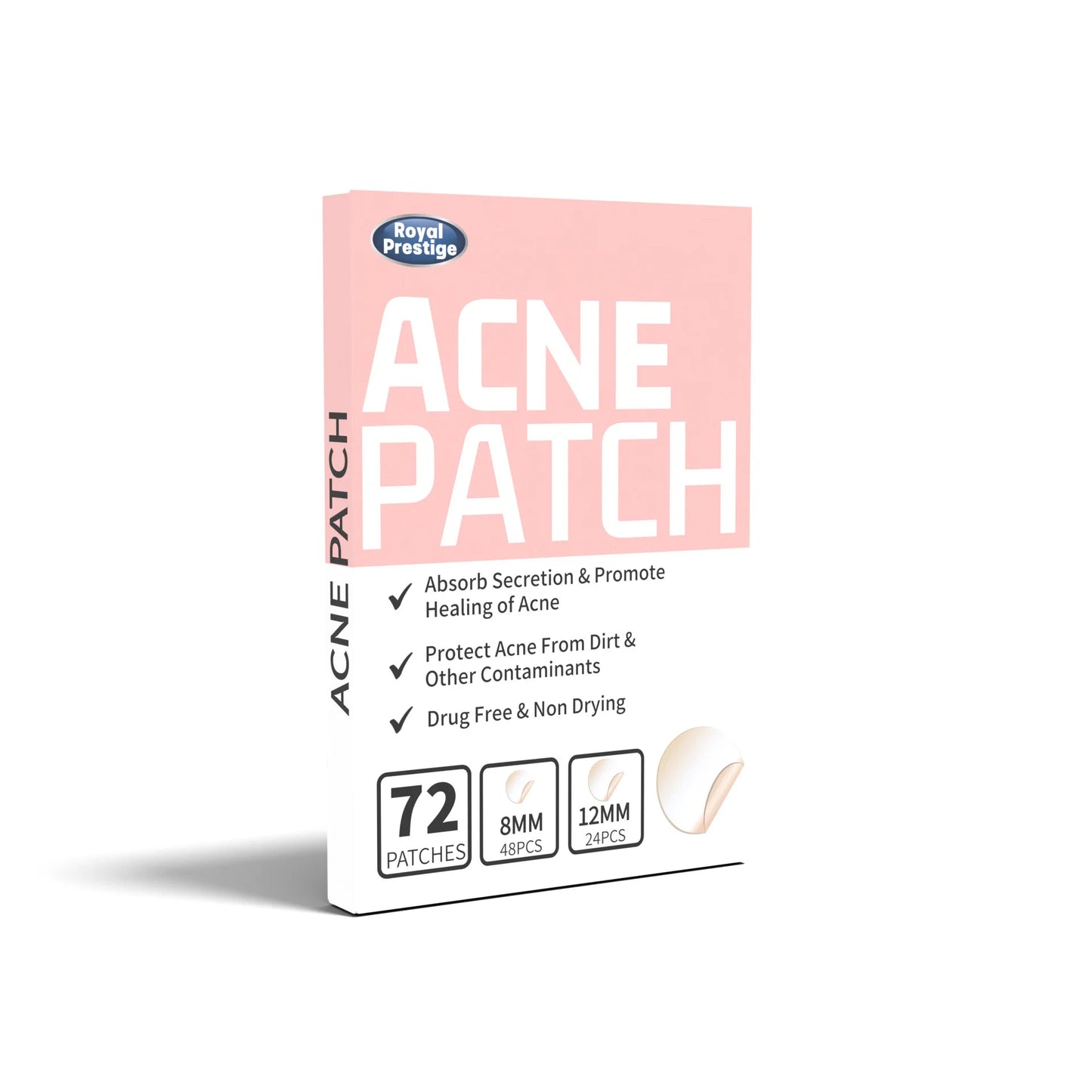 72/180Pcs Invisible Acne Patches| EcoGlow Essentials