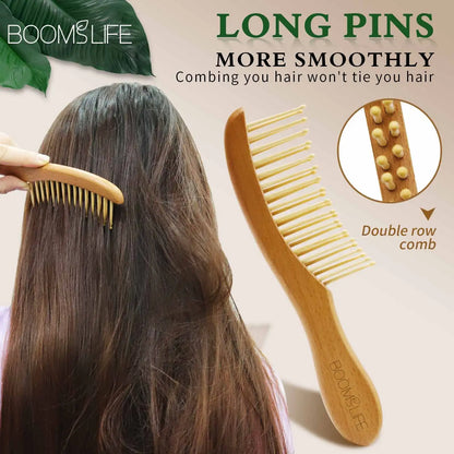 Bamboo Comb| EcoGlow Essentials