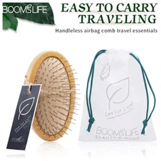 Long Pin Bamboo Comb| EcoGlow Essentials