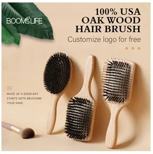 Long Pin Bamboo Comb| EcoGlow Essentials