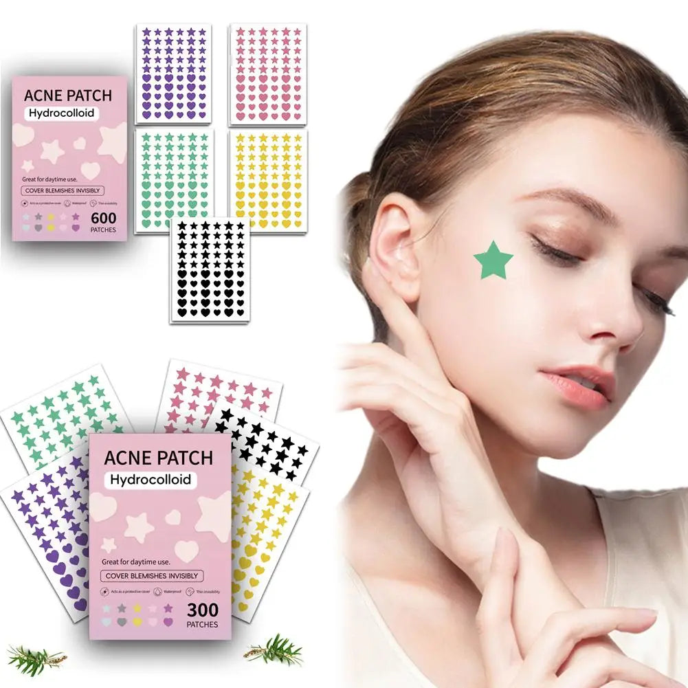 300/600pcs Invisible Acne Patch| EcoGlow Essentials