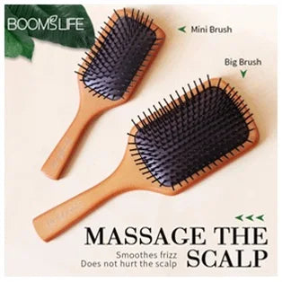 Long Pin Bamboo Comb| EcoGlow Essentials