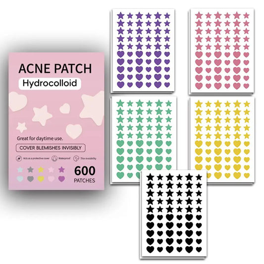 300/600pcs Invisible Acne Patch| EcoGlow Essentials