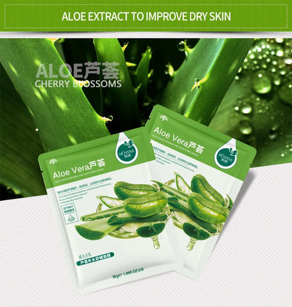 30-Piece Plant Extract Face Mask Set| EcoGlow Essentials