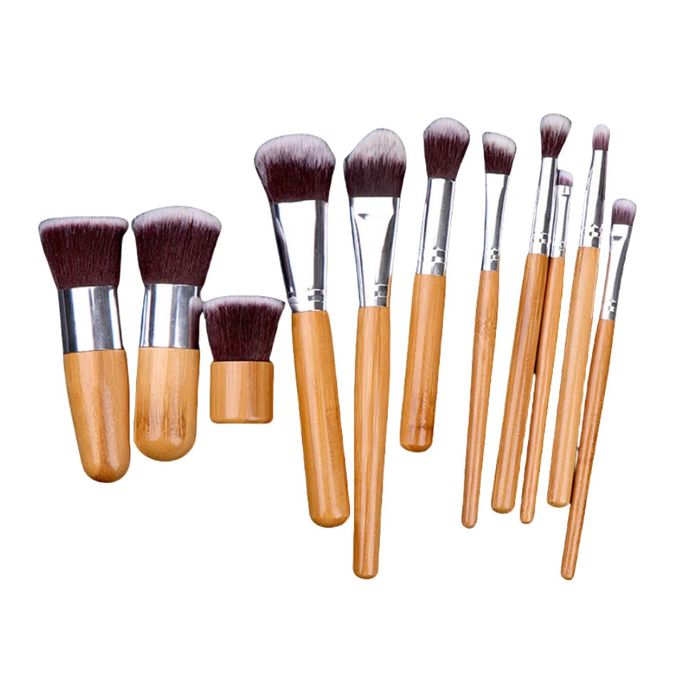 Bamboo Mini–Brushes Set | EcoGlow Essentials