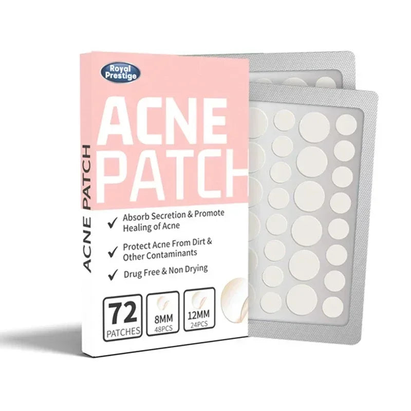 72/180Pcs Invisible Acne Patches| EcoGlow Essentials