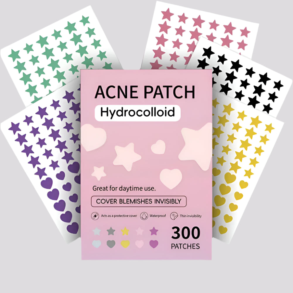 300/600pcs Invisible Acne Patch| EcoGlow Essentials