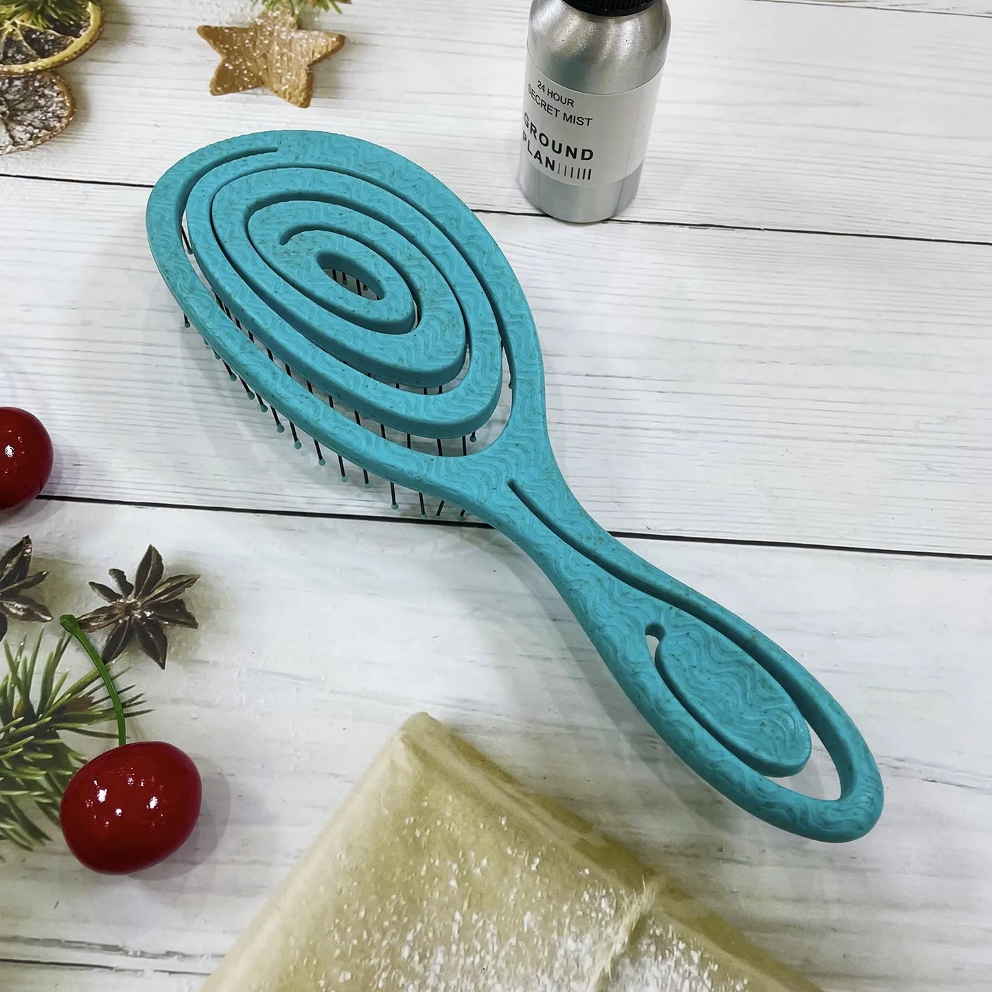 Biodegradable Detangling Hairbrush| EcoGlow Essentials