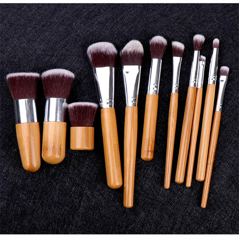 Bamboo Mini–Brushes Set | EcoGlow Essentials