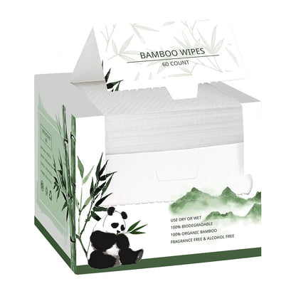 Disposable Bamboo Face Towel | EcoGlow Essentials