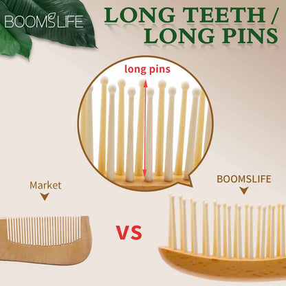 Bamboo Comb| EcoGlow Essentials