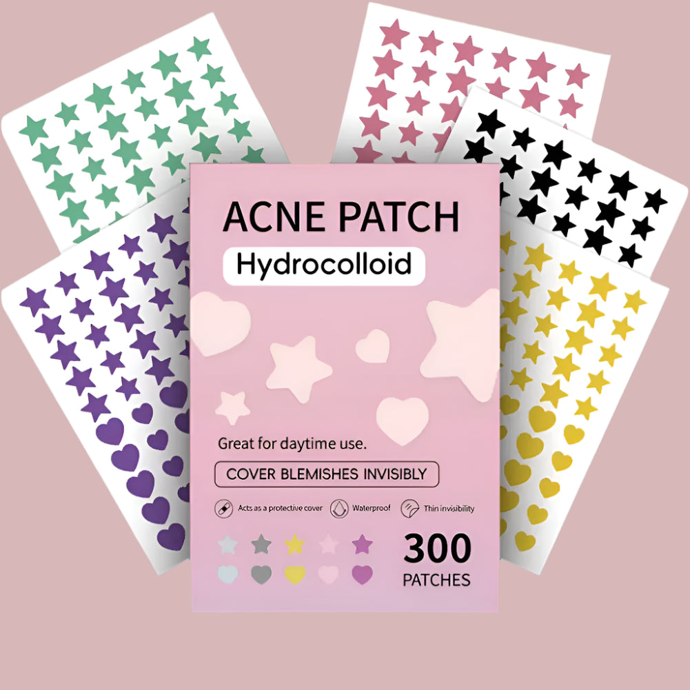 300/600pcs Invisible Acne Patch| EcoGlow Essentials