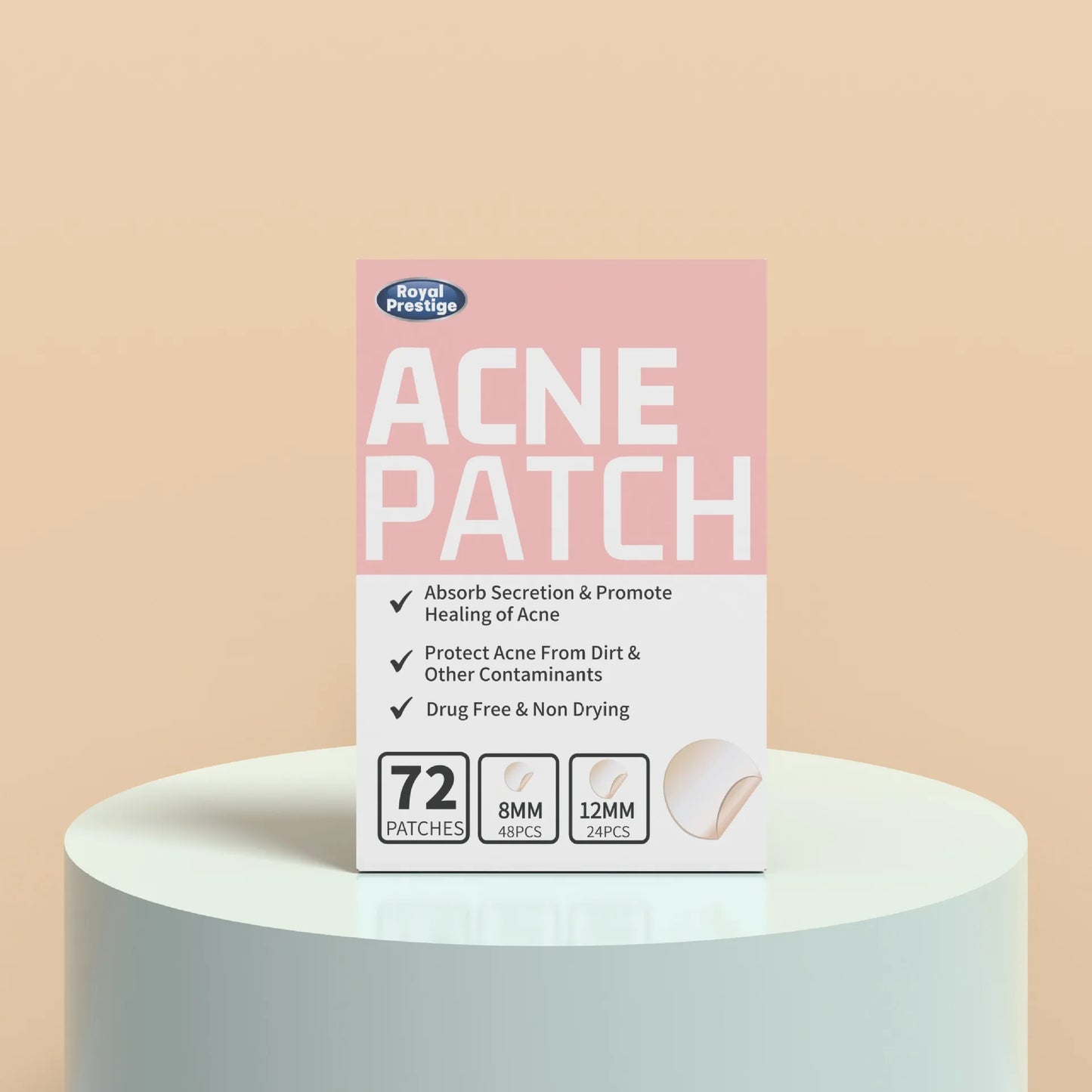 72/180Pcs Invisible Acne Patches| EcoGlow Essentials